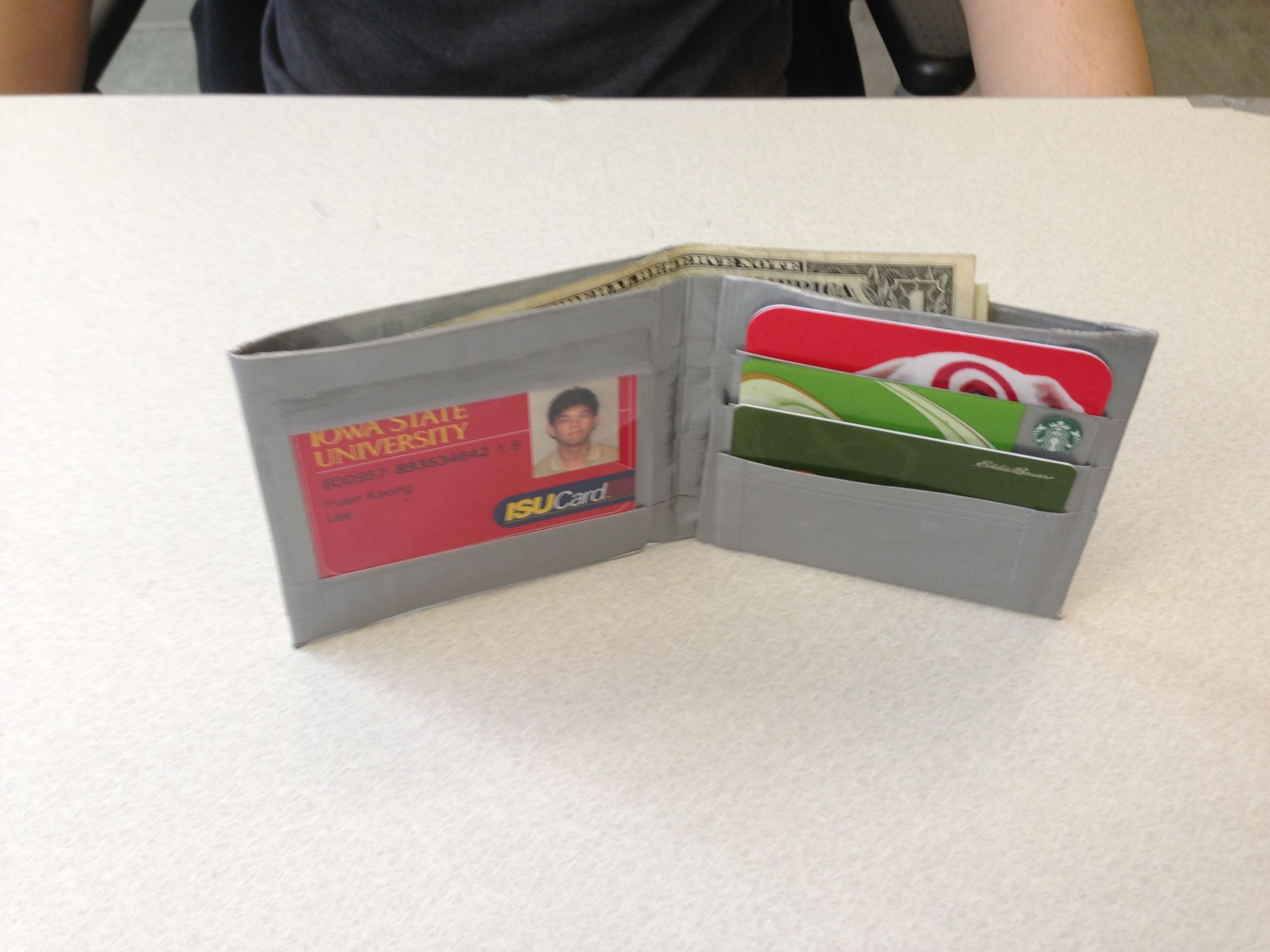 How to Make a Duct Tape Travel Wallet 33 Steps Instructables