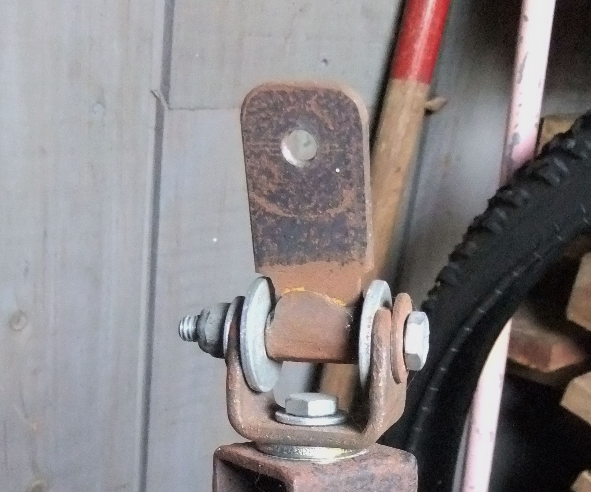 DIY Bicycle Trailer Hitch Coupling 6 Steps Instructables