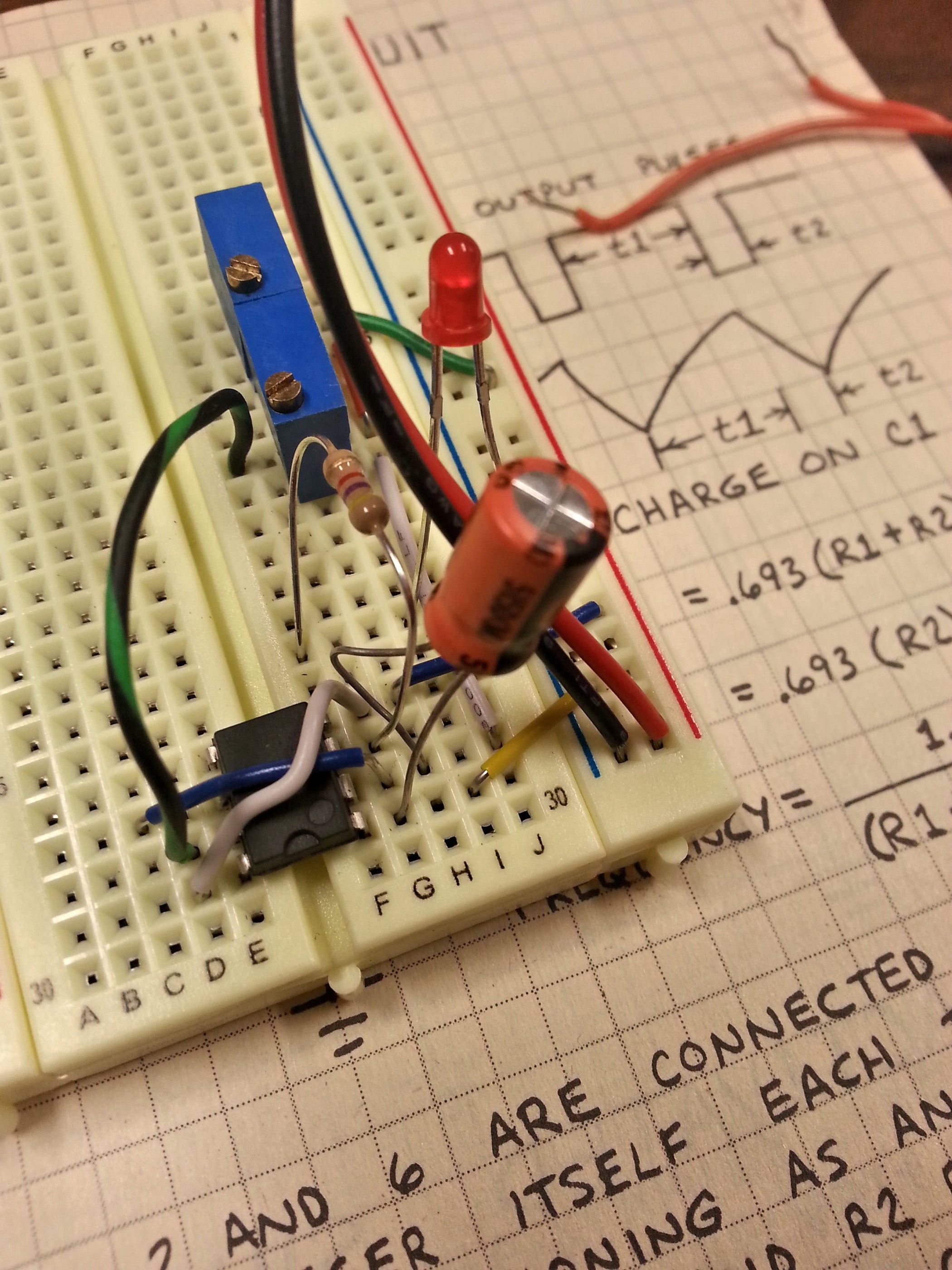 Build Your Own "Turbo Time" 555 Timer Demonstration Instructables