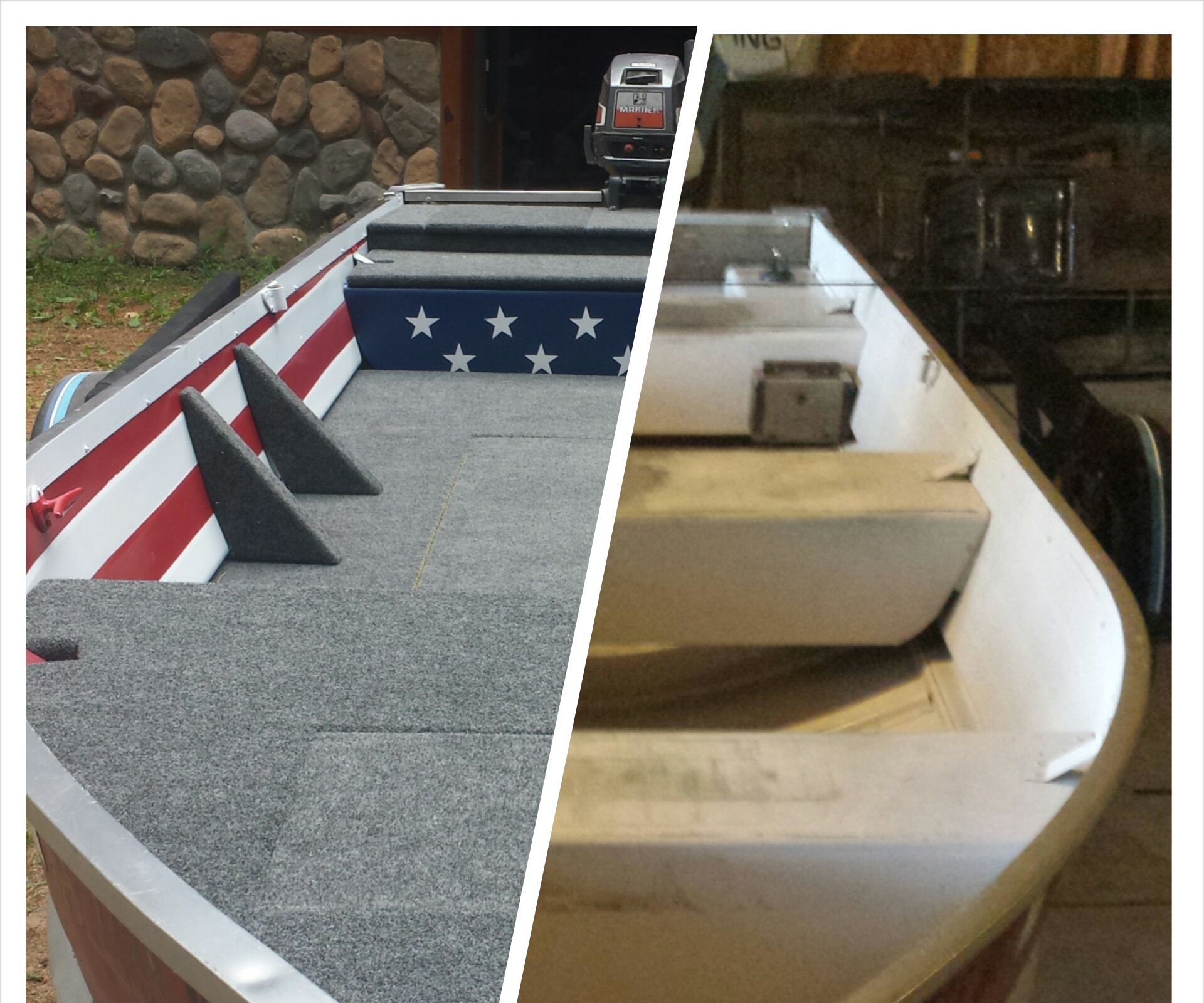 Aluminum Boat Fishing Conversation and Restoration 