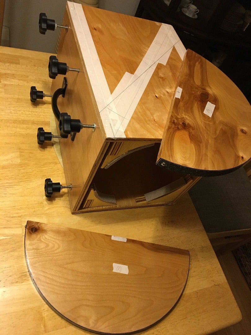 BUILDING a DOBSONIAN TELESCOPE MOUNT 7 Steps (with Pictures) Instructables