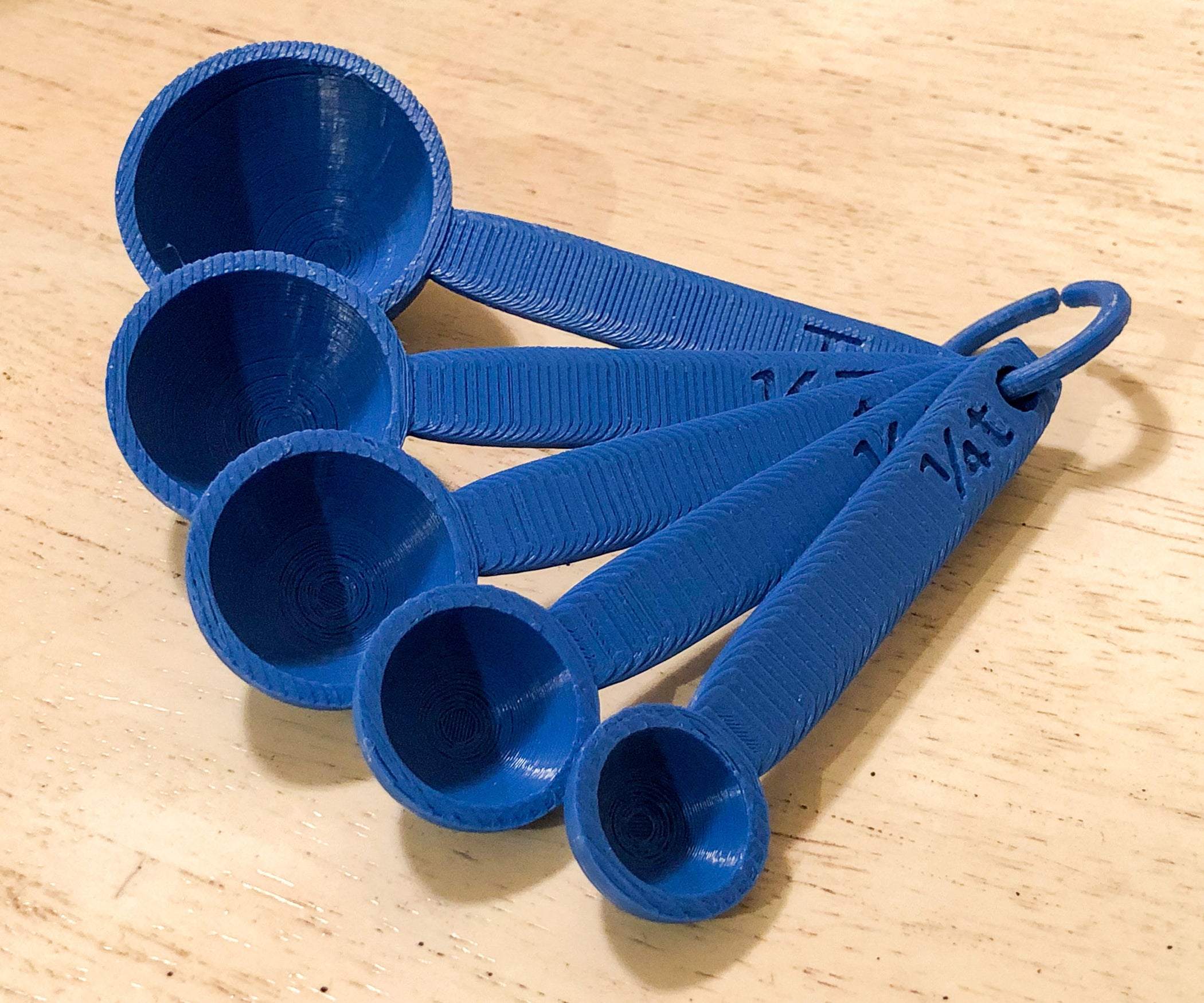 3D Printed Measuring Spoons 8 Steps (with Pictures) Instructables