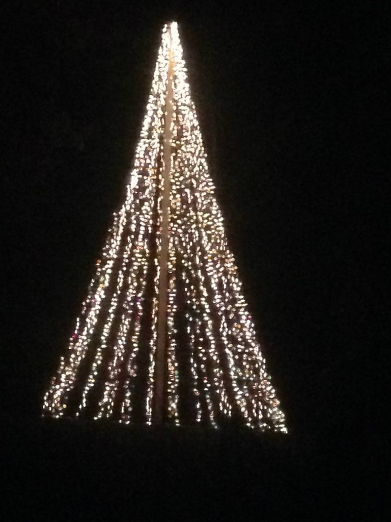 Huge Light Christmas Tree 4 Steps Instructables Christmas Tree Out Of Lights
