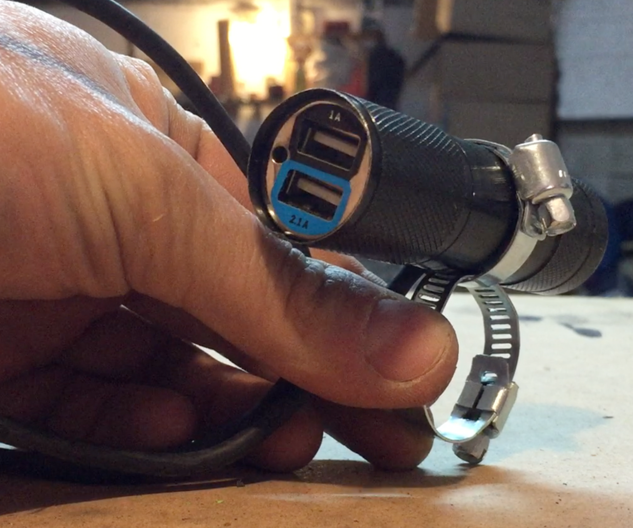 Water Resistant Motorcycle USB Charger Under 10. 5 Steps (with