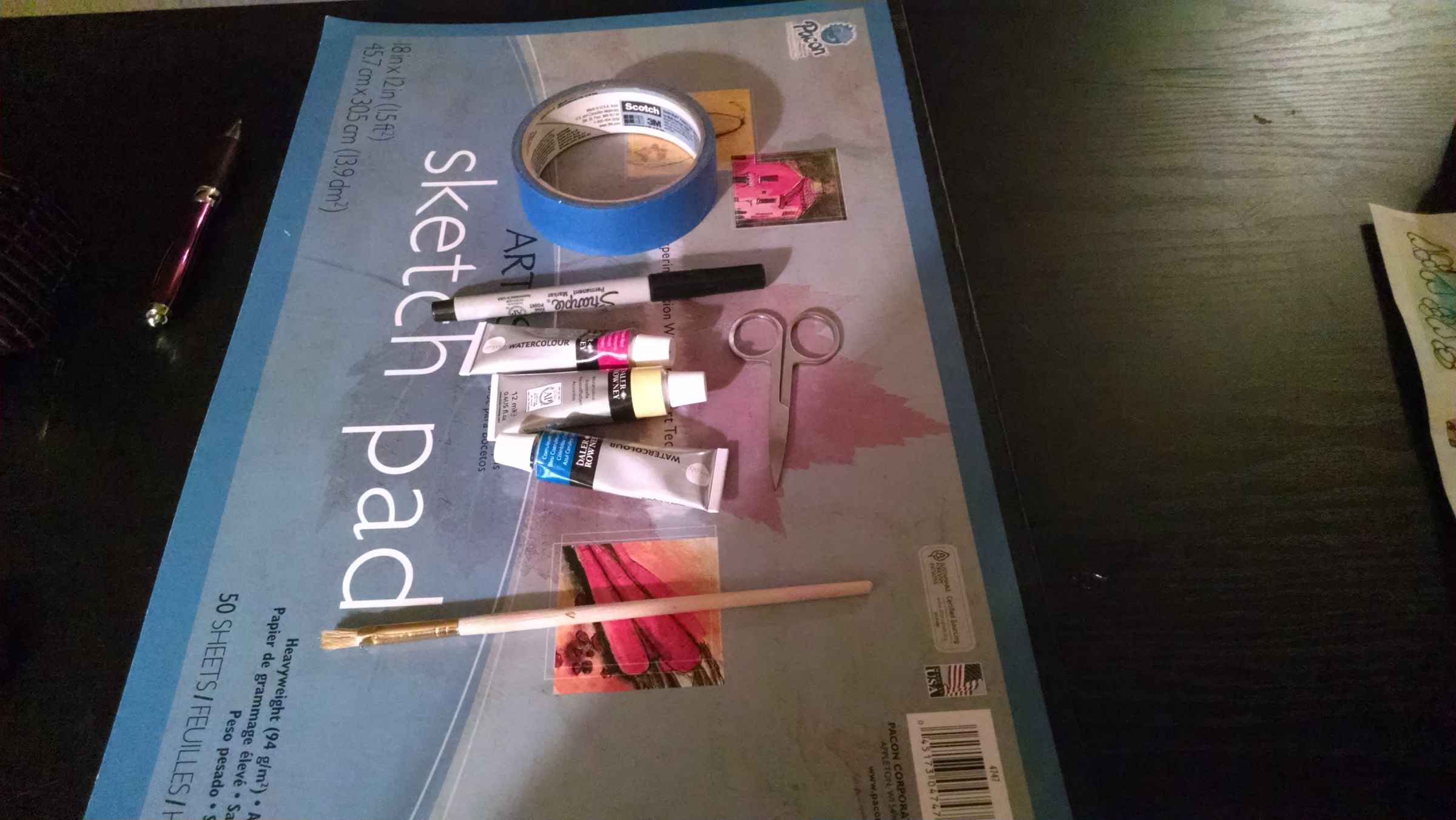 Step-by-step guide for collaborative family art DIY Project DIY project