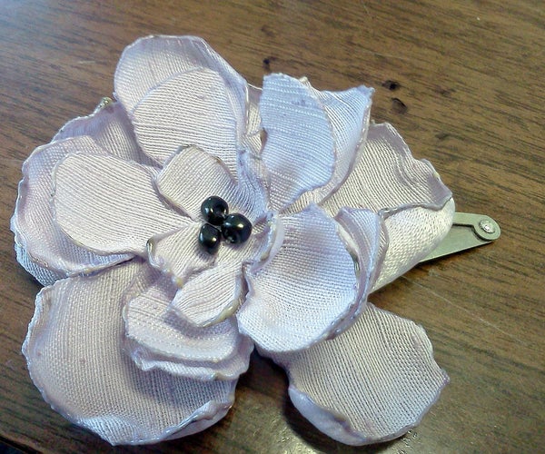 Layered Flower Hair Clips