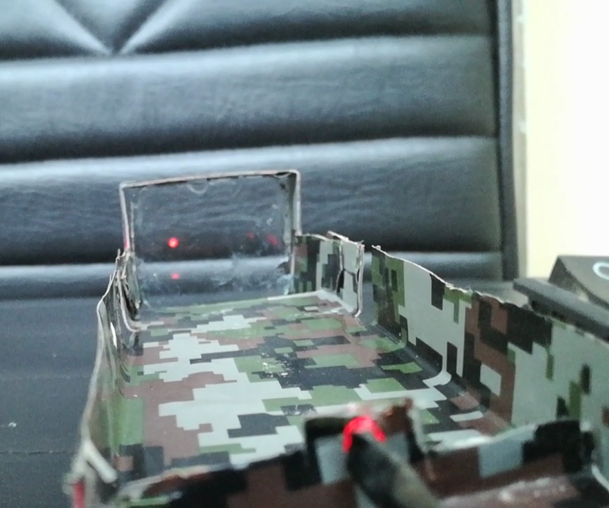 DIY guide for Homemade REFLEX-DOT with step-by-step instructions