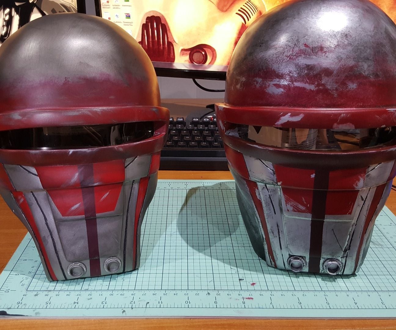 Darth Revan's Mask Star Wars KOTOR 6 Steps (with Pictures) Instructables