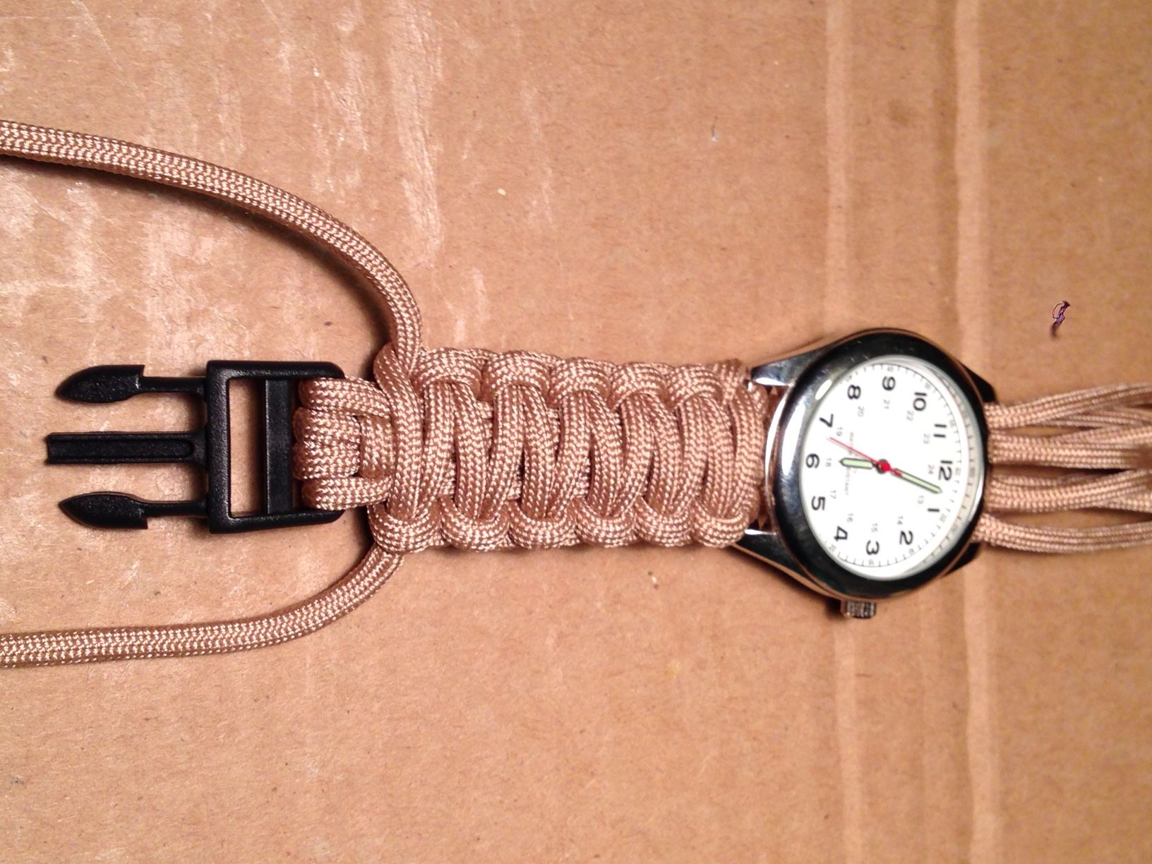 How to Make a Paracord Watch With Buckle 12 Steps (with Pictures