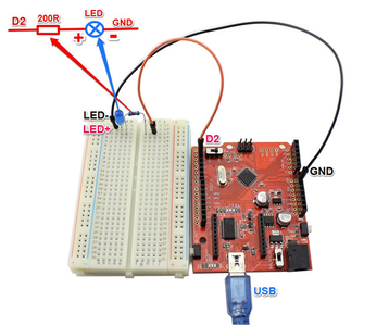 Arduino Basic Tutorials - How to Control LEDs : 7 Steps (with Pictures ...