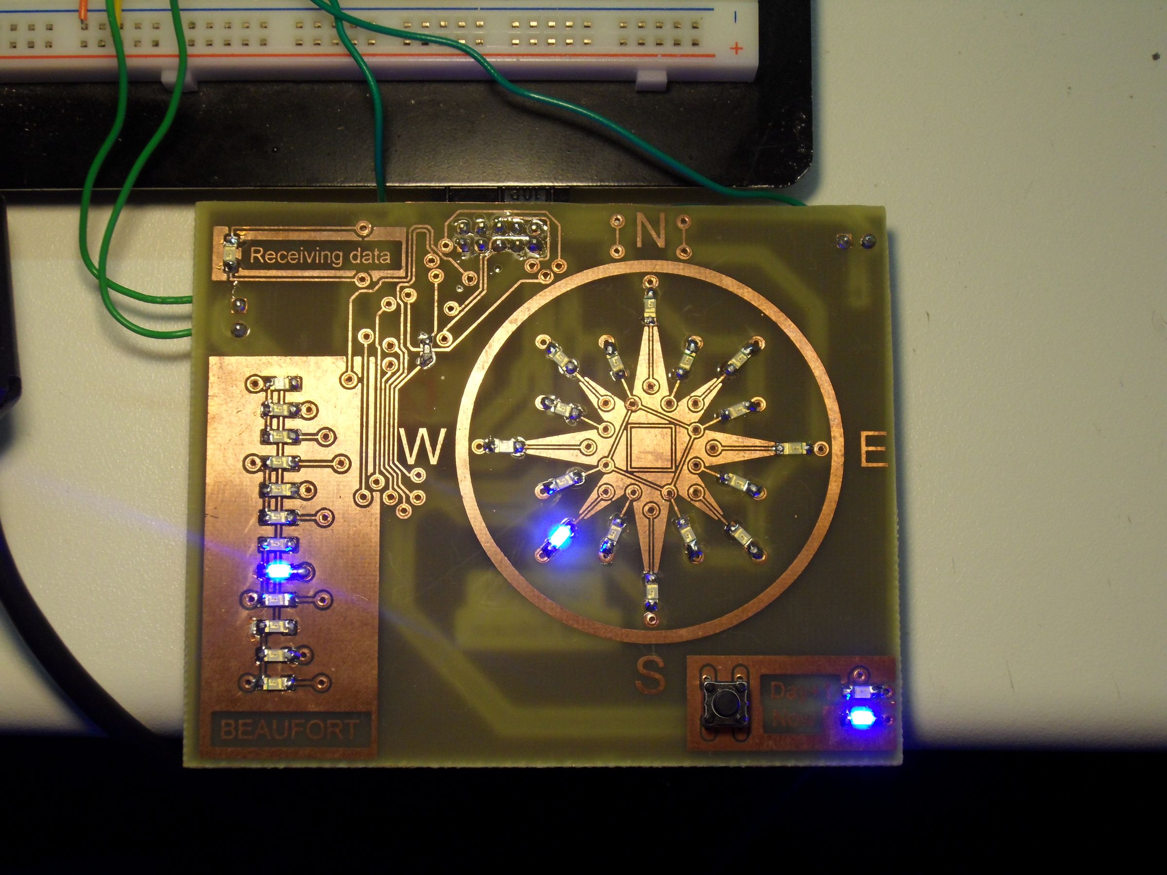 DIY guide for LED wind indicator with step-by-step instructions