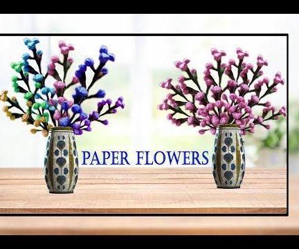 artificial paper bunch for decoration DIY Project DIY Project Image