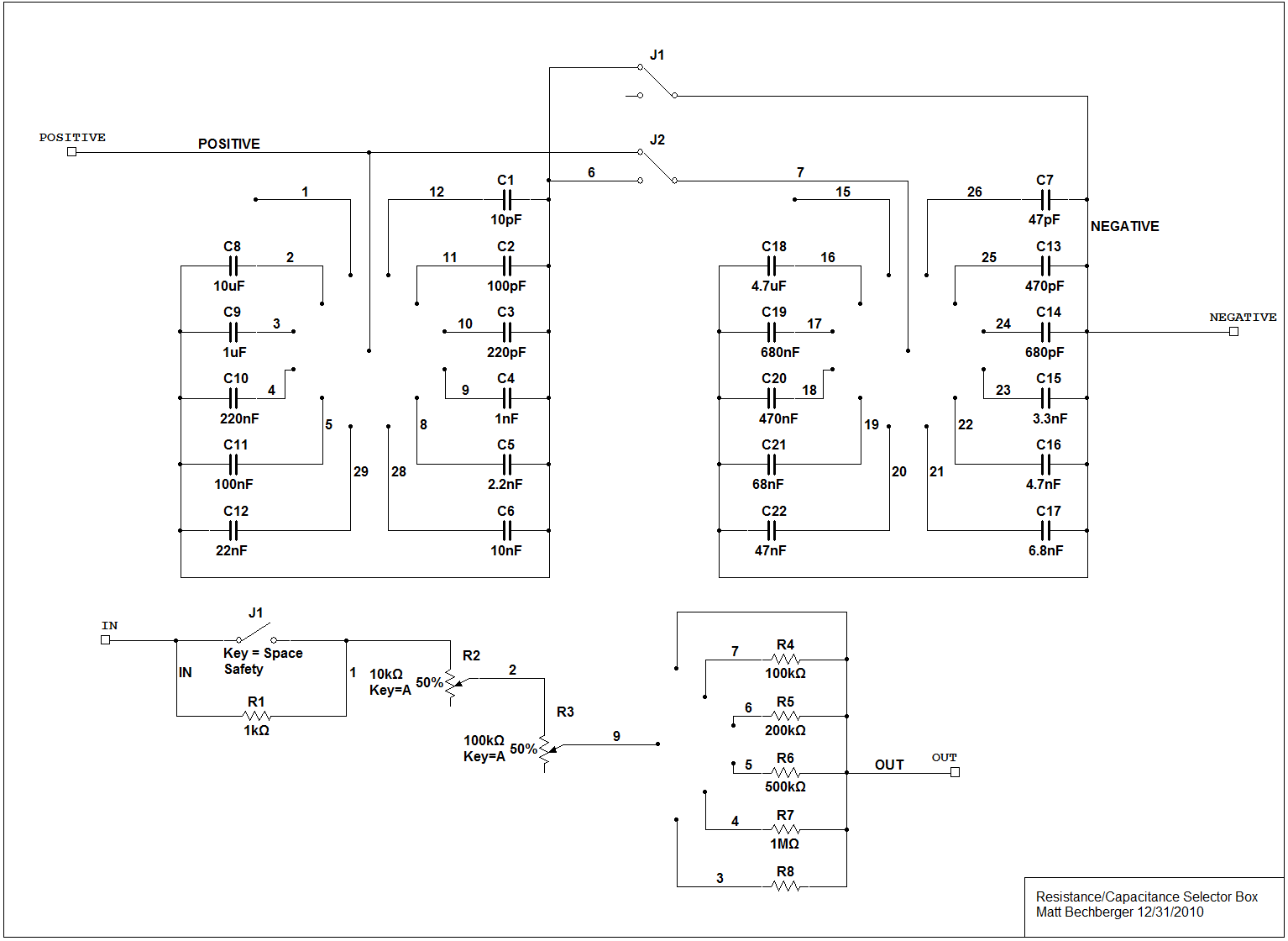 Build a Resistor/Capacitor Selection Box 5 Steps (with Pictures