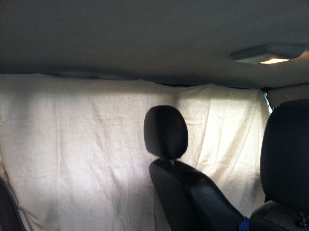 Simple Easy (Walmart Camping) Privacy Curtains for Your Car! 5 Steps