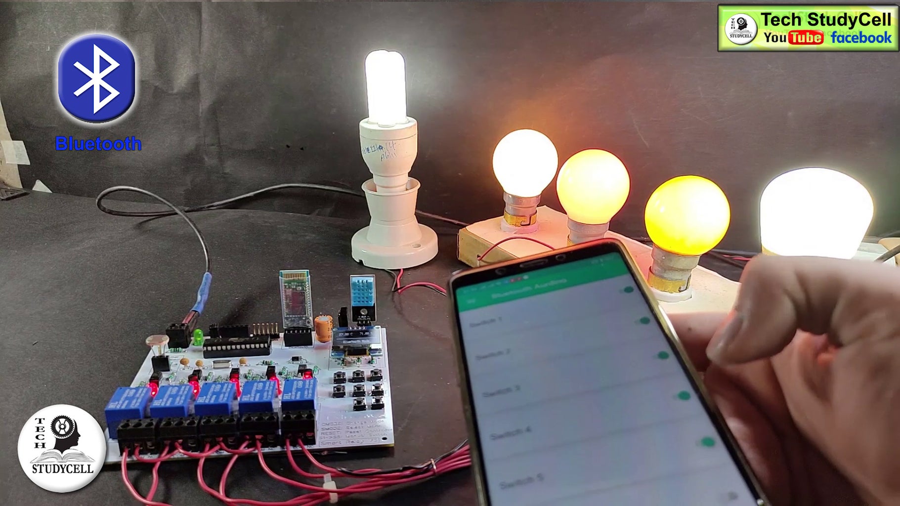 How to Make Smart Home Using Arduino Control Relay Module Circuit Diagram