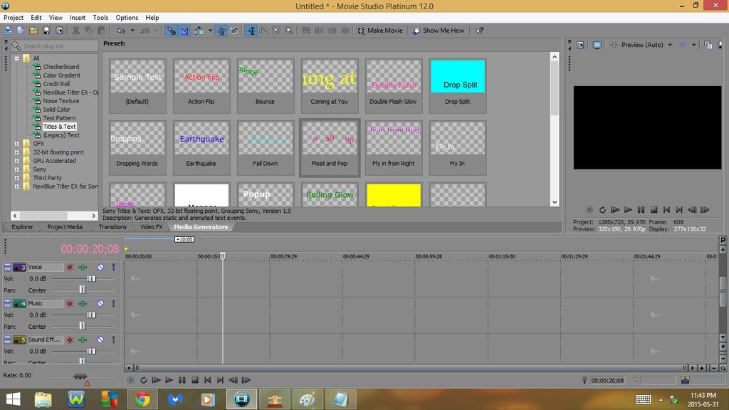 Sony Movie Studio Platinum 12 0 Part 2 11 Steps Instructables