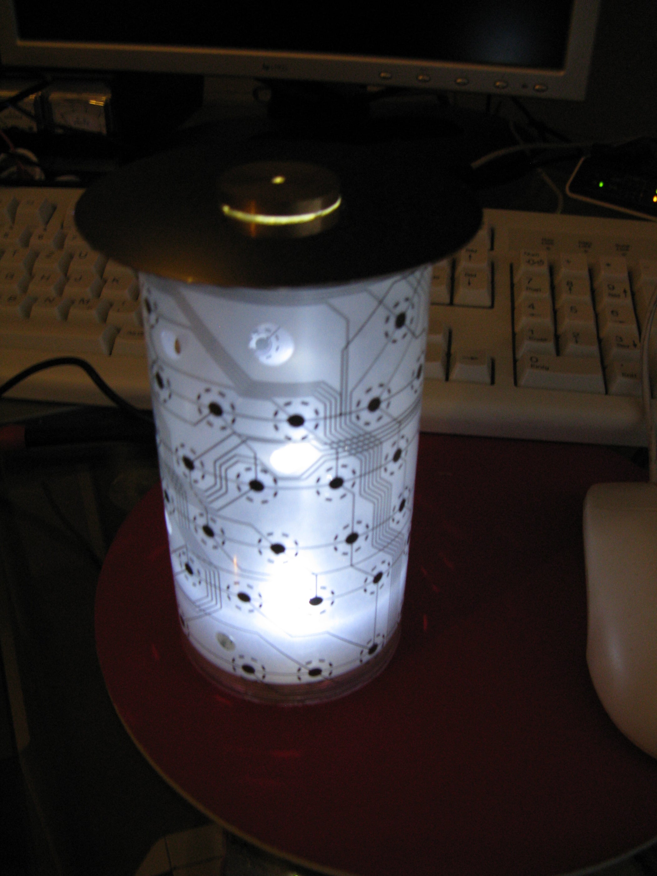My Usb Keyboard Lamp Instructables