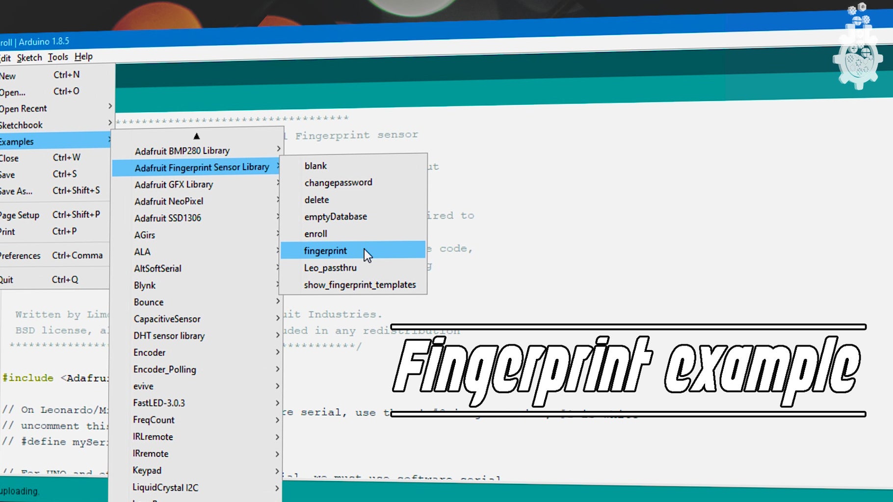 How to Setup Fingerprint Sensor With Arduino : 10 Steps (with Pictures ...