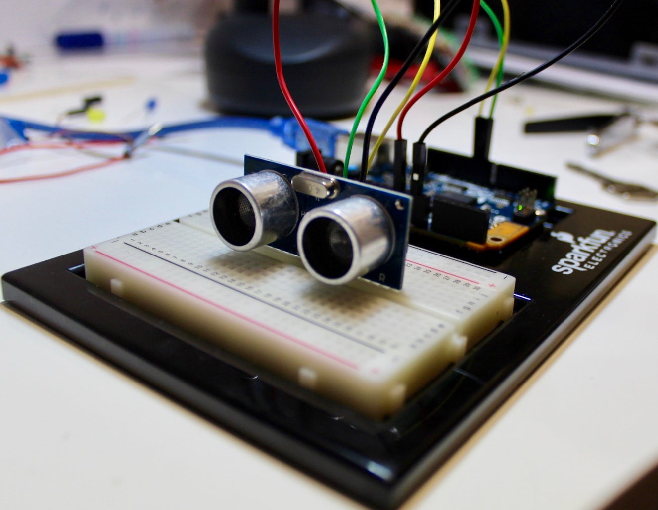 Use of Ultrasonic Sensor to Measure Distances : 4 Steps (with Pictures ...