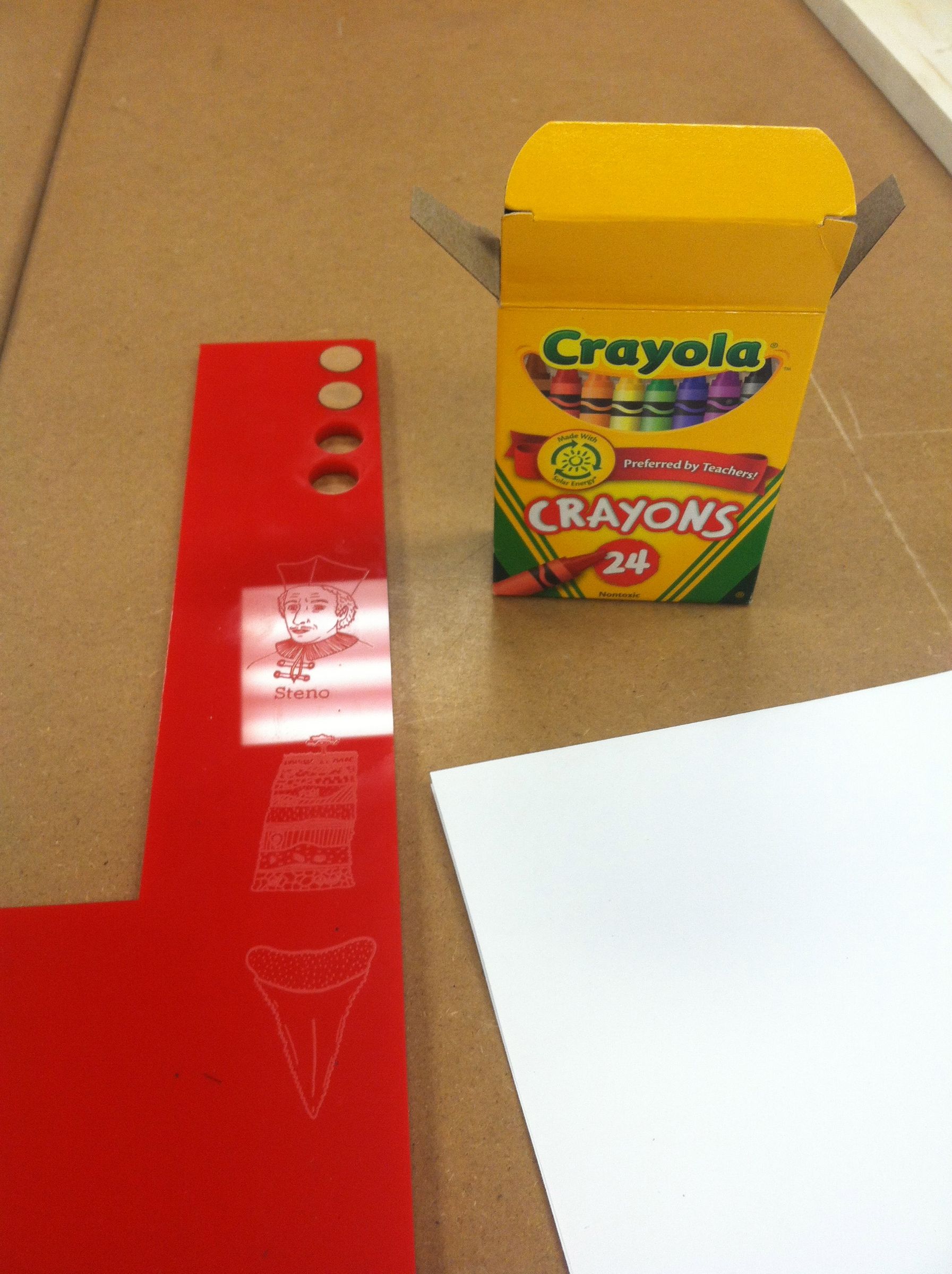 DIY guide for How to color laser cut lines. with step-by-step instructions