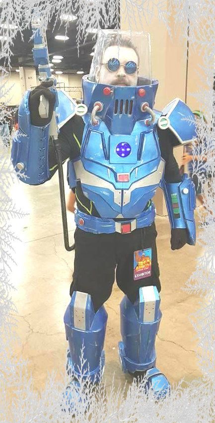 Diy mr freeze kostuem