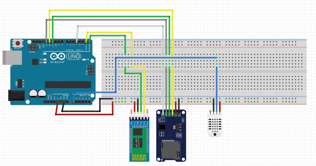 Arduino data logger wireless speakers