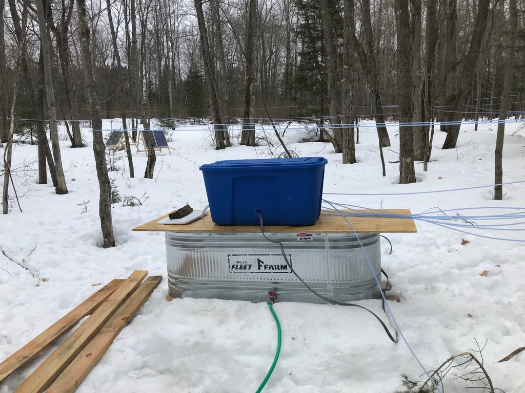 Off Grid Solar Powered Maple Sap Vacuum System 7 Steps With Pictures Instructables Off Grid Solar Powered Maple Sap Vacuum System 7 Steps With Pictures Instructables