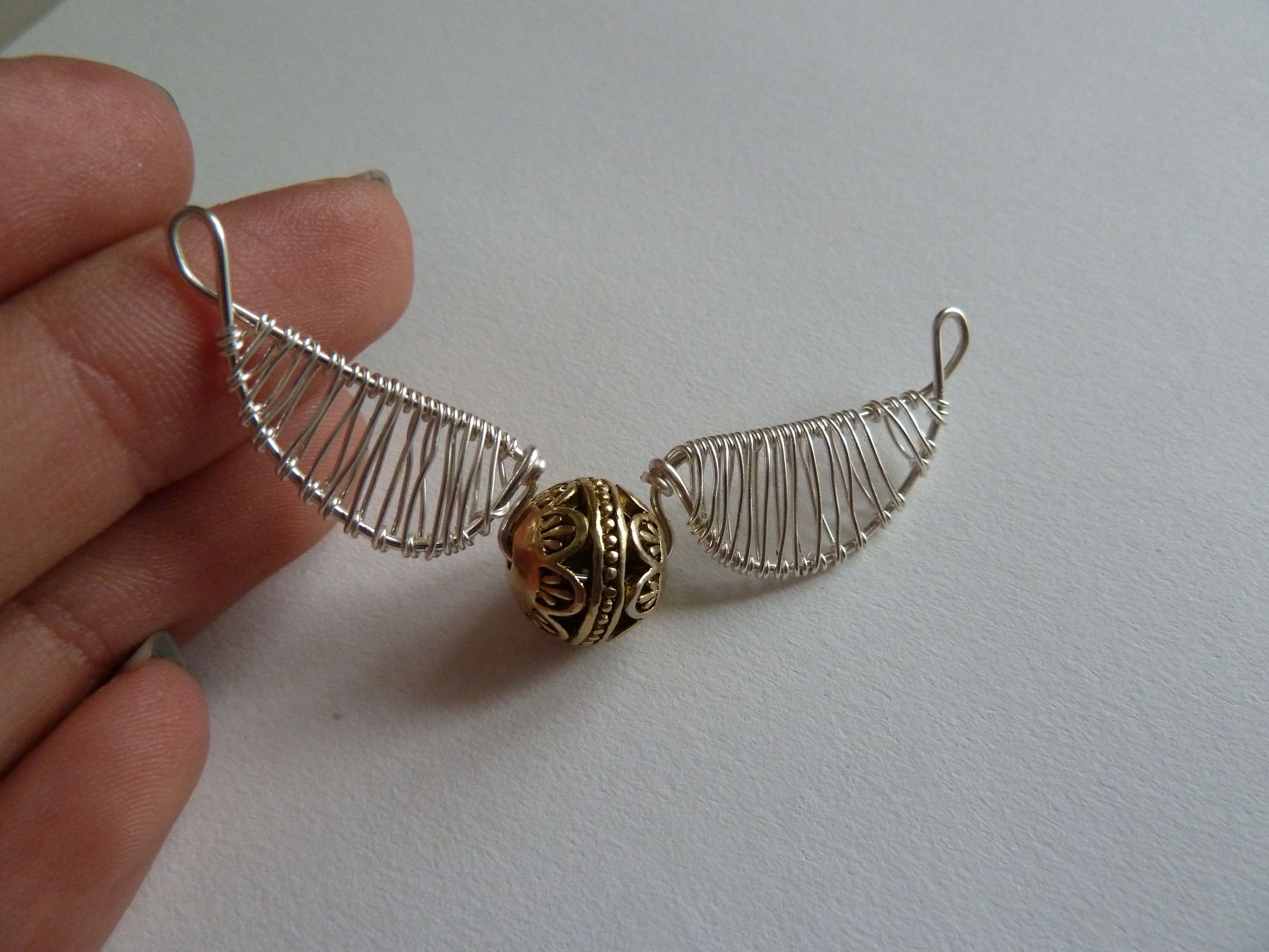 Golden Snitch Necklace 11 Steps (with Pictures) Instructables