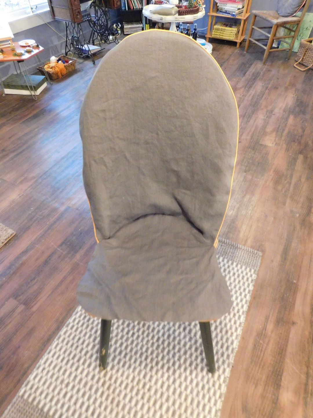 Dining Room Chair Slipcover Pattern / Dining Chair Slipcover Tutorial Updated Miss Mustard Seed : Be sure to center the seat piece (and match the notches).