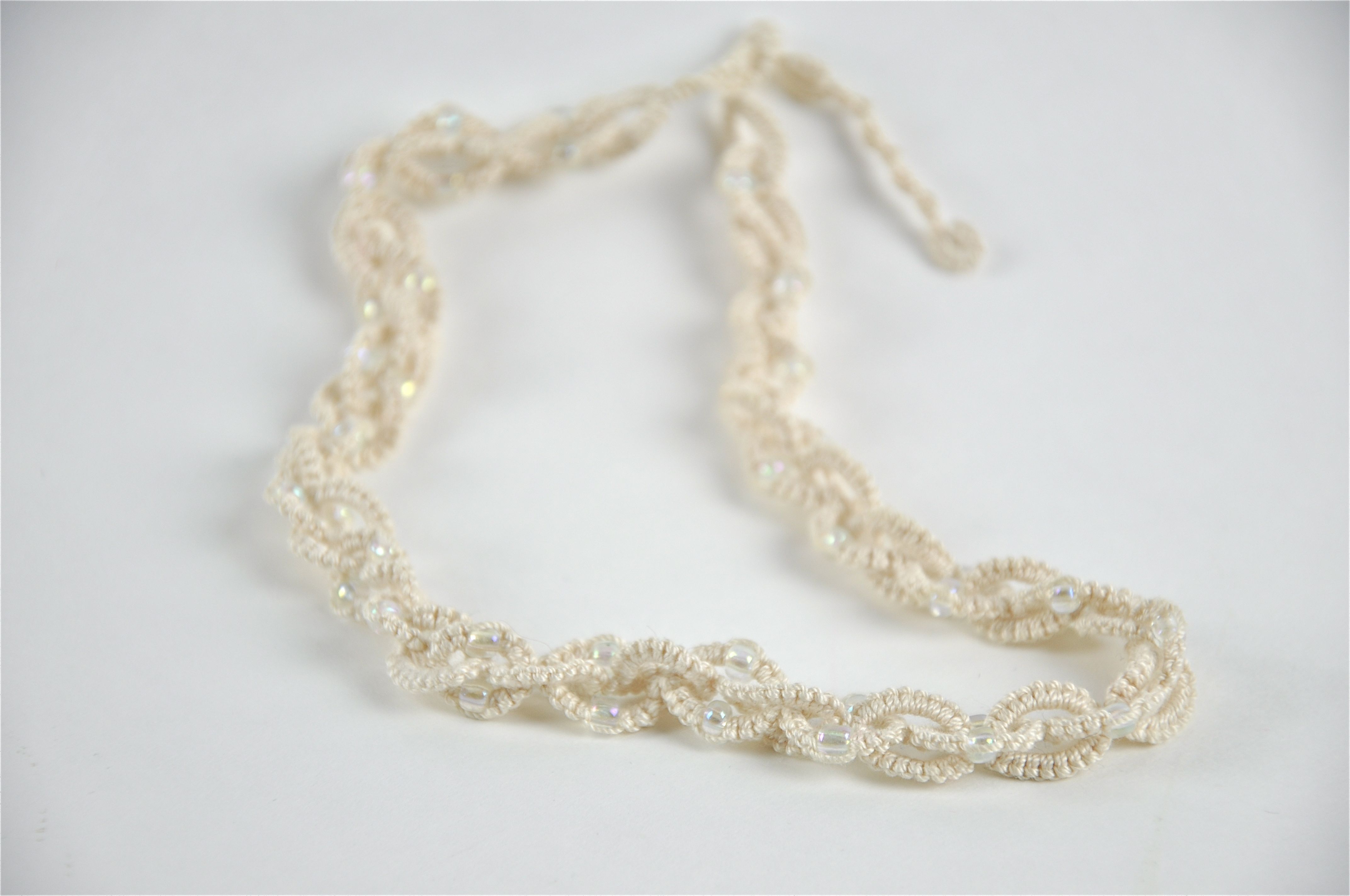 Tatted Chain Necklace 6 Steps (with Pictures) Instructables