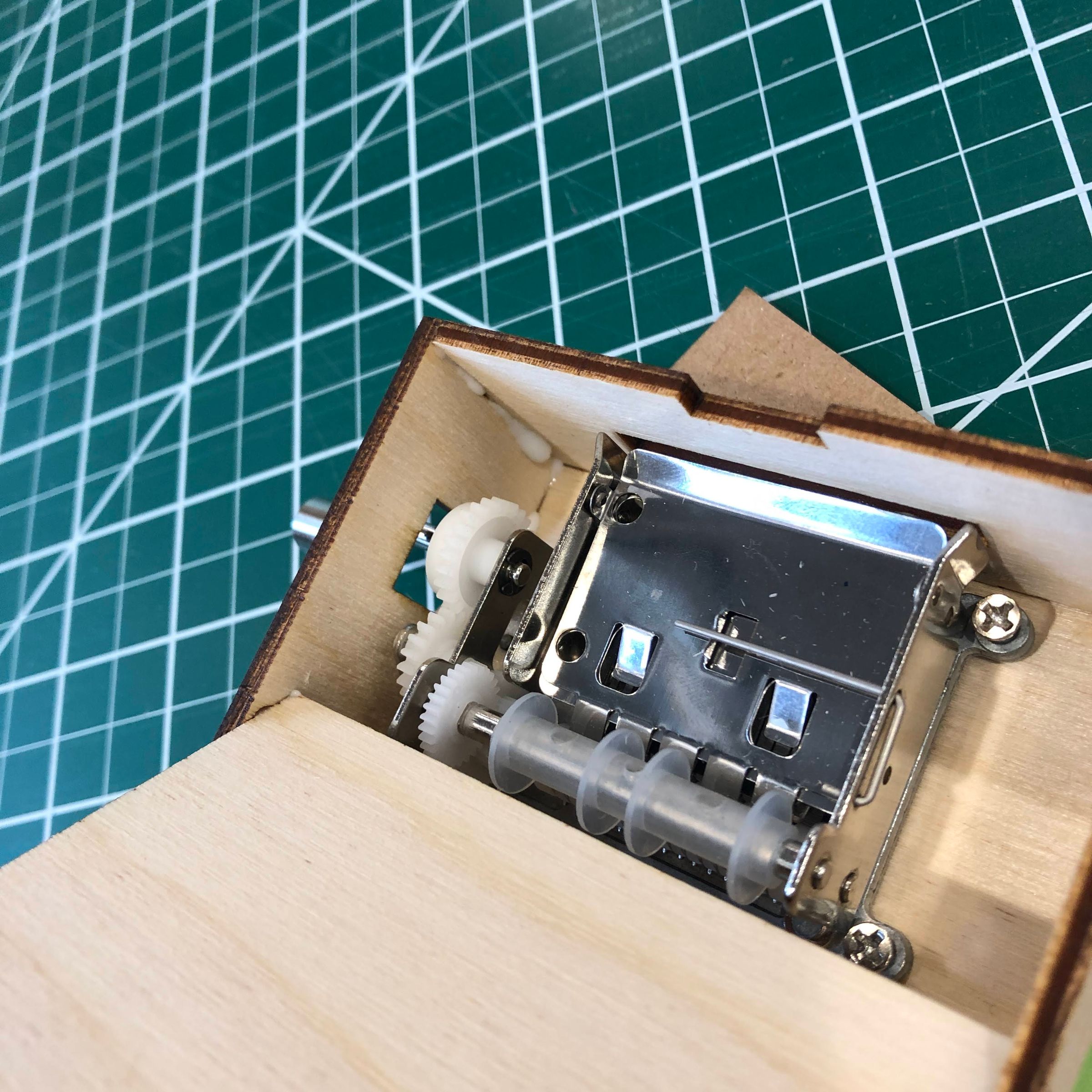 Laser Cut Music Box for Custom Composition 6 Steps Instructables
