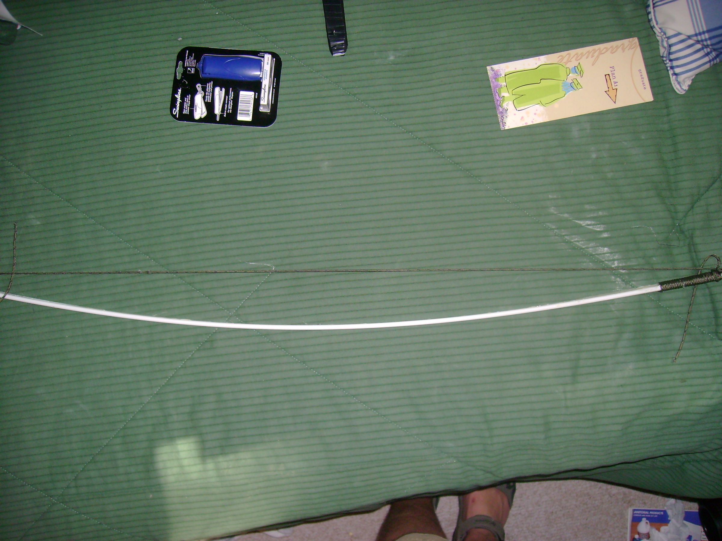 DIY guide for Build a Fiber Glass bow for $5 extremely simple cheap and scalable with step-by-step instructions