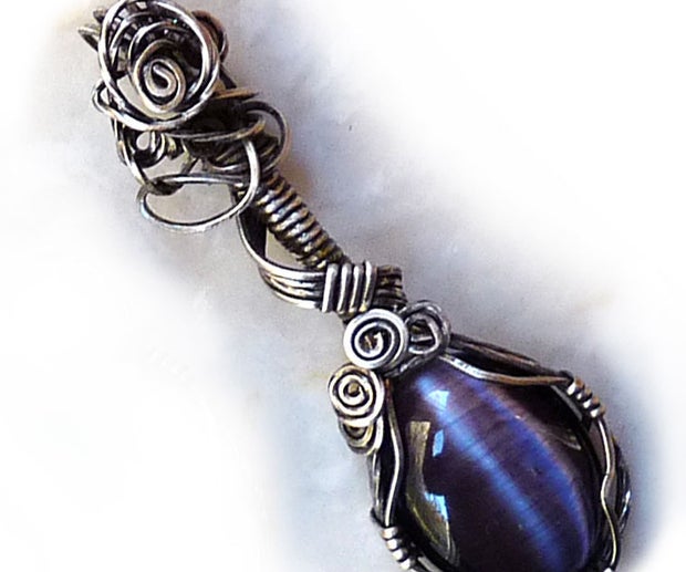 Wire Wrapped Pendant 11 Steps With Pictures Instructables - How To Make A Simple Wire Wrapped Pendant