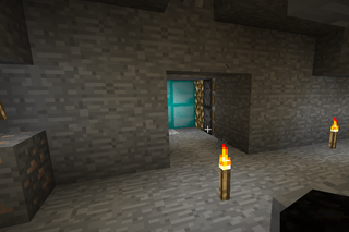 Super Secret Door In Minecraft 13 Steps Instructables