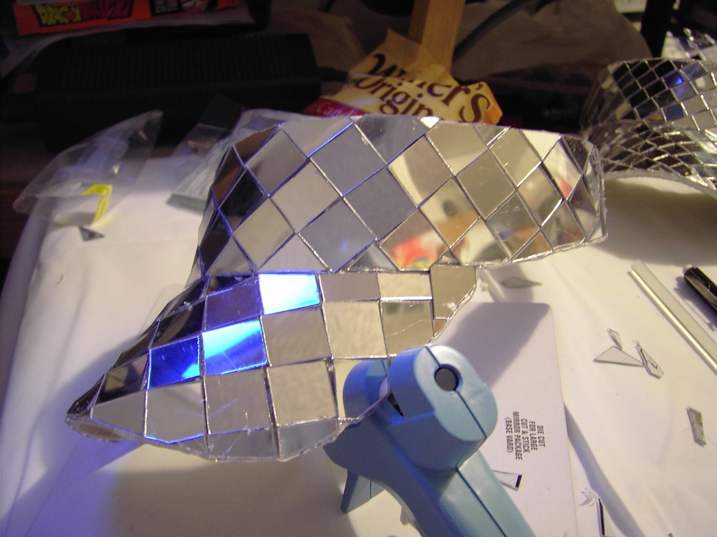Wearable Disco Ball Visor 4 Steps (with Pictures) Instructables