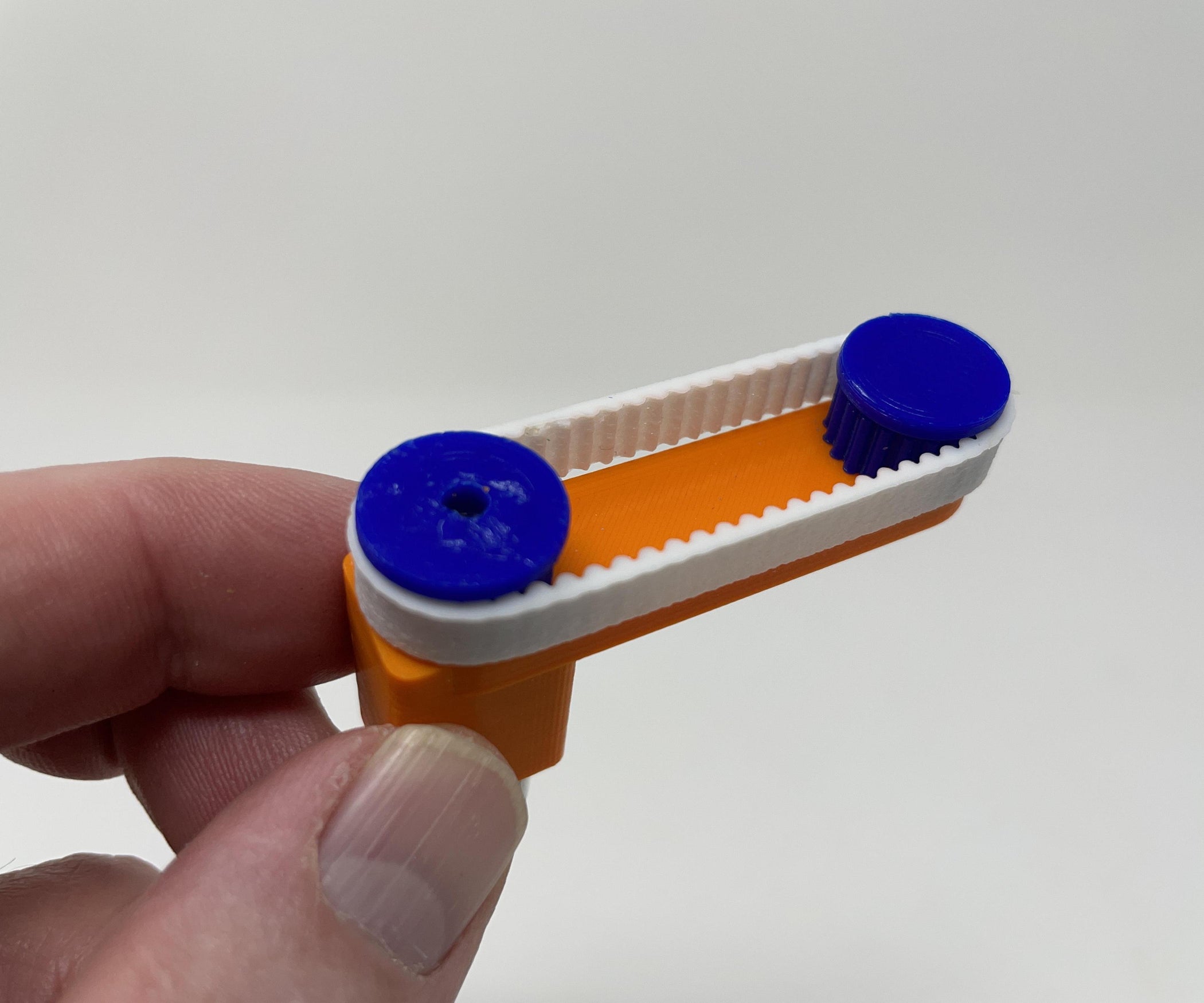 A 3D Printed GT2 Profile TPU Belt With PLA Sprockets. (with Pictures