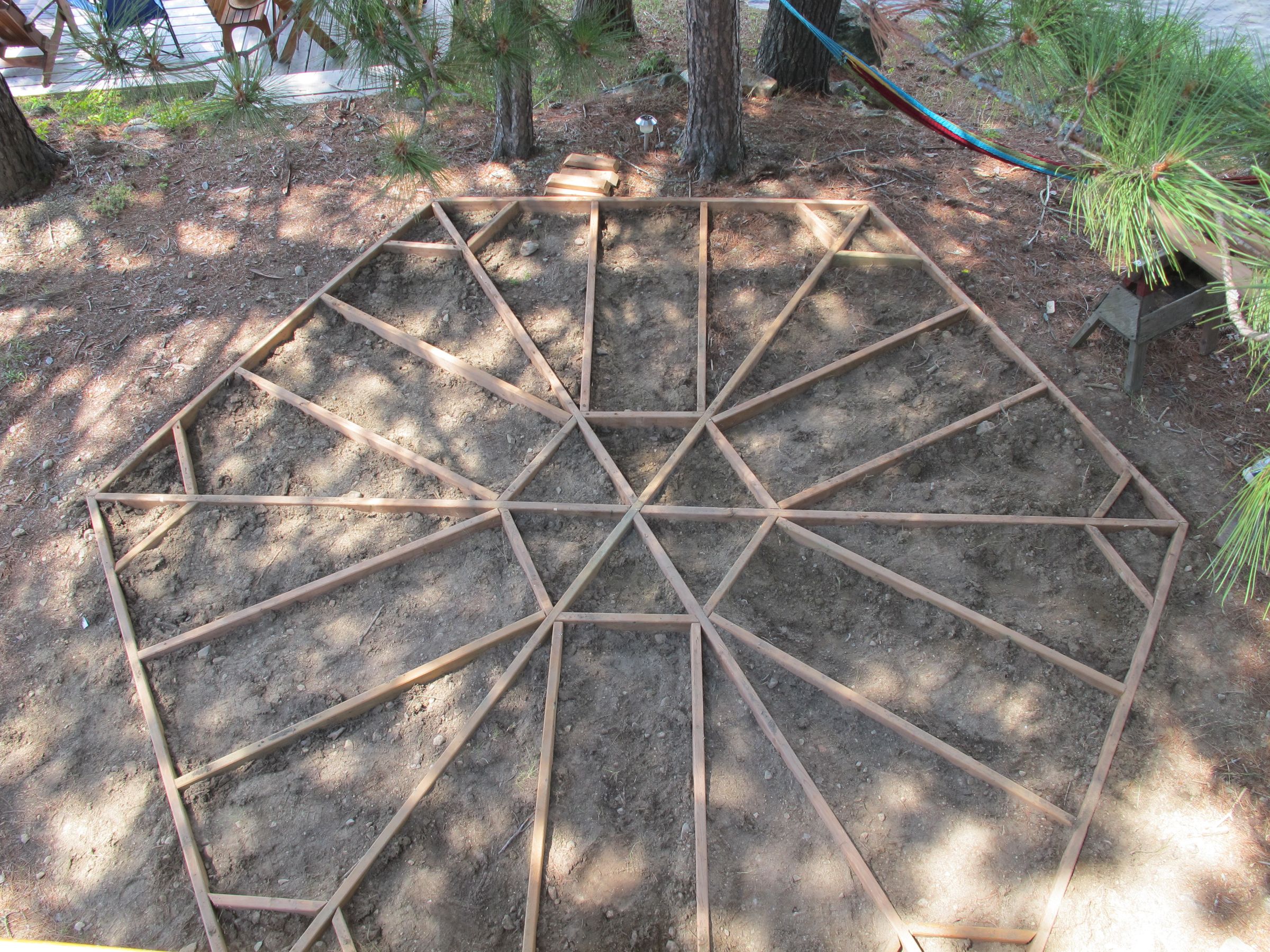 Hexagonal Deck 3 Steps Instructables