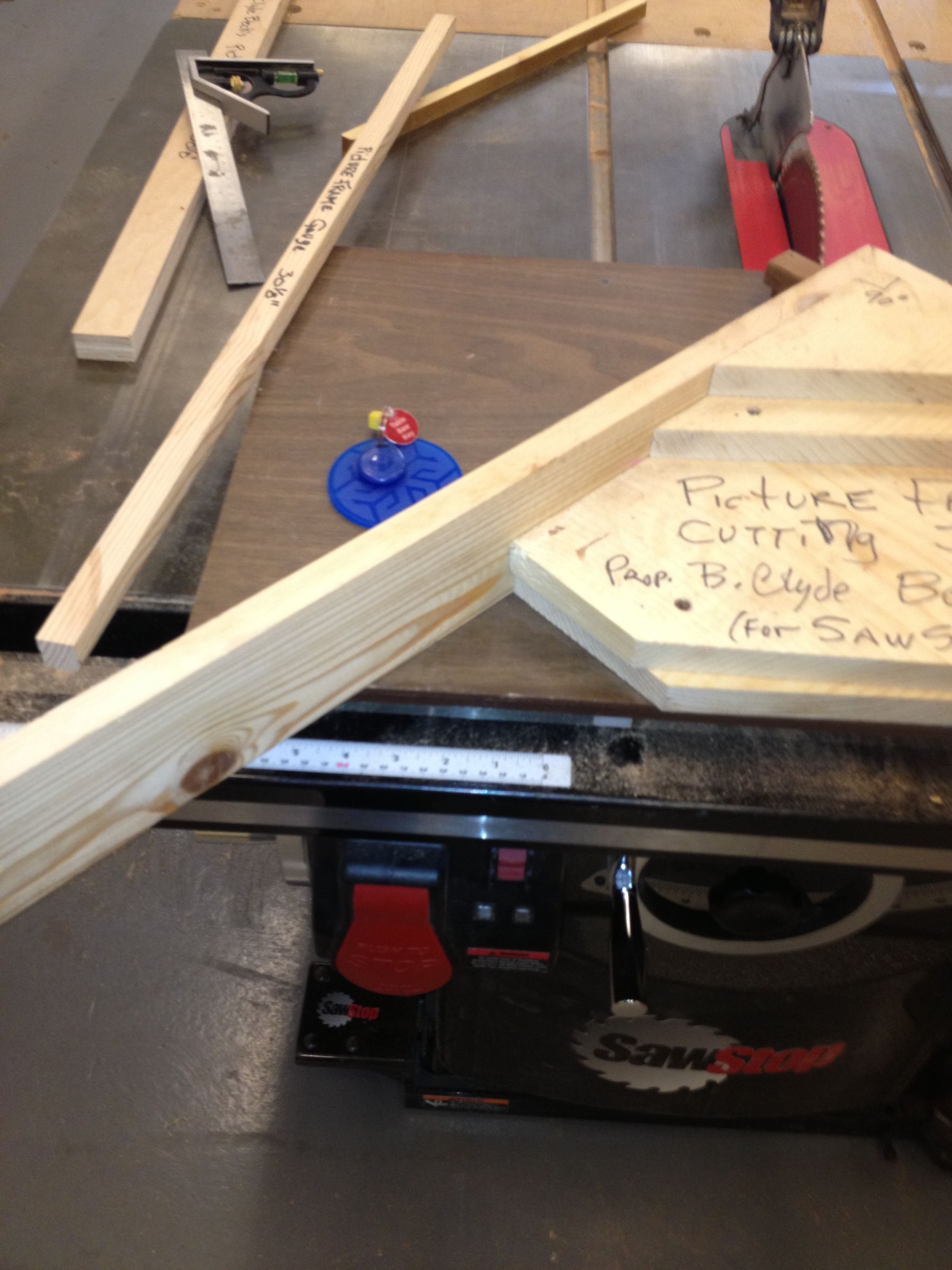 Picture Frame Jig for Table Saw 12 Steps Instructables