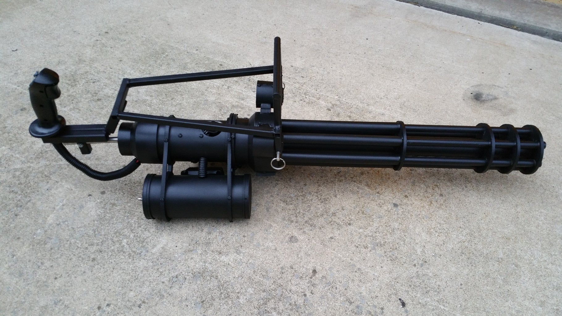 Paintball Minigun Hk-1 : 11 Steps (With Pictures) - Instructables