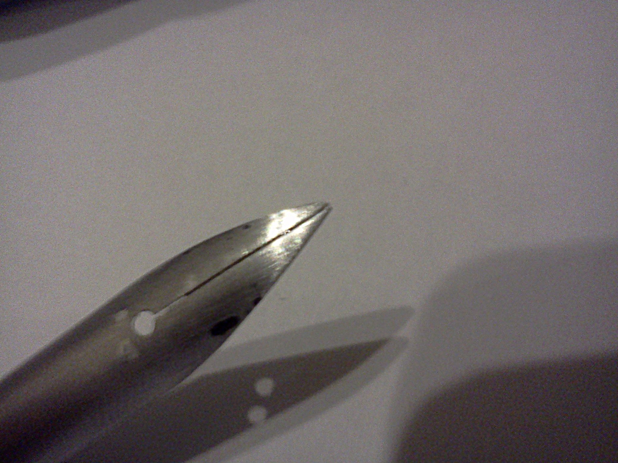 A Steel Dip Pen Nib 9 Steps Instructables