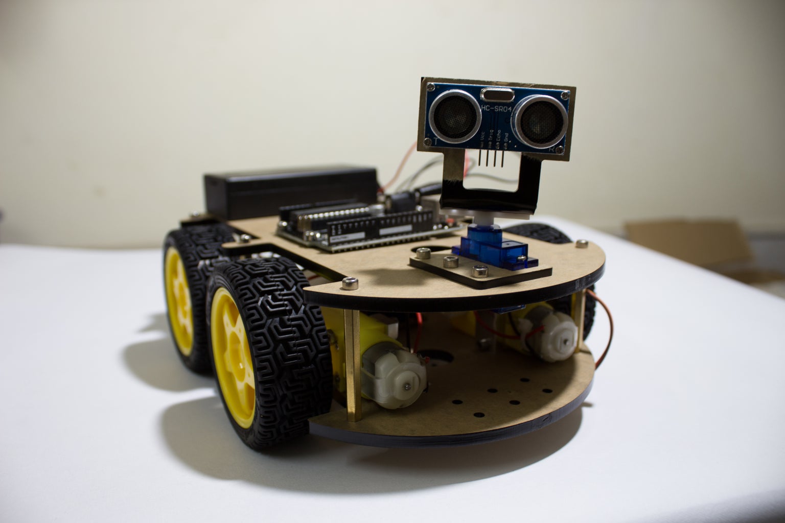 Smartphone Controlled Arduino Robot : 10 Steps (with Pictures ...