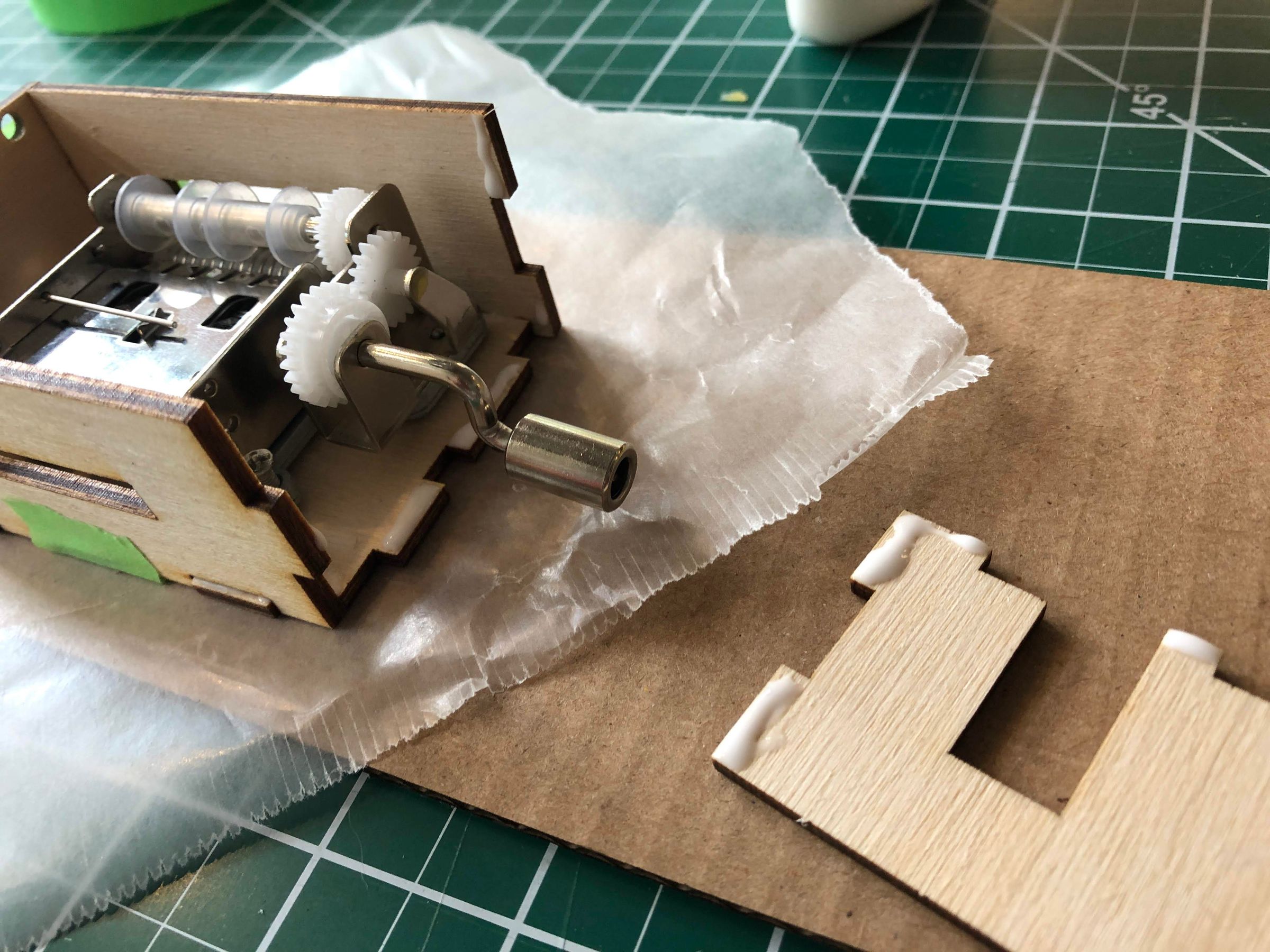 Laser Cut Music Box for Custom Composition 6 Steps Instructables