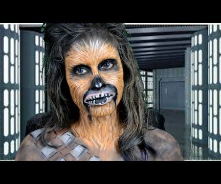 DIY guide for Star Wars Chewbacca/Wookiee Make-up with step-by-step instructions