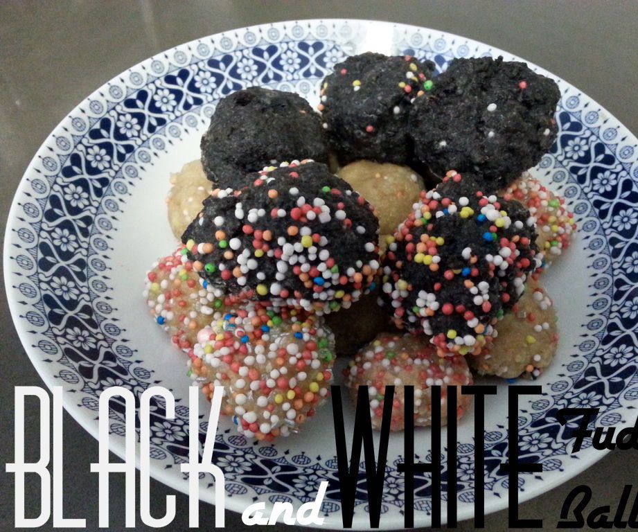Black and White Fudge Balls 6 Steps Instructables