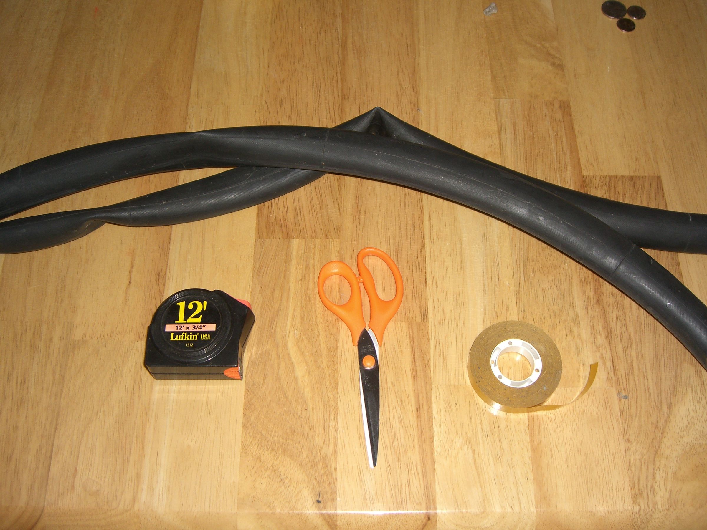 Draft Stopper Using Recycled Inner Tubes 6 Steps Instructables