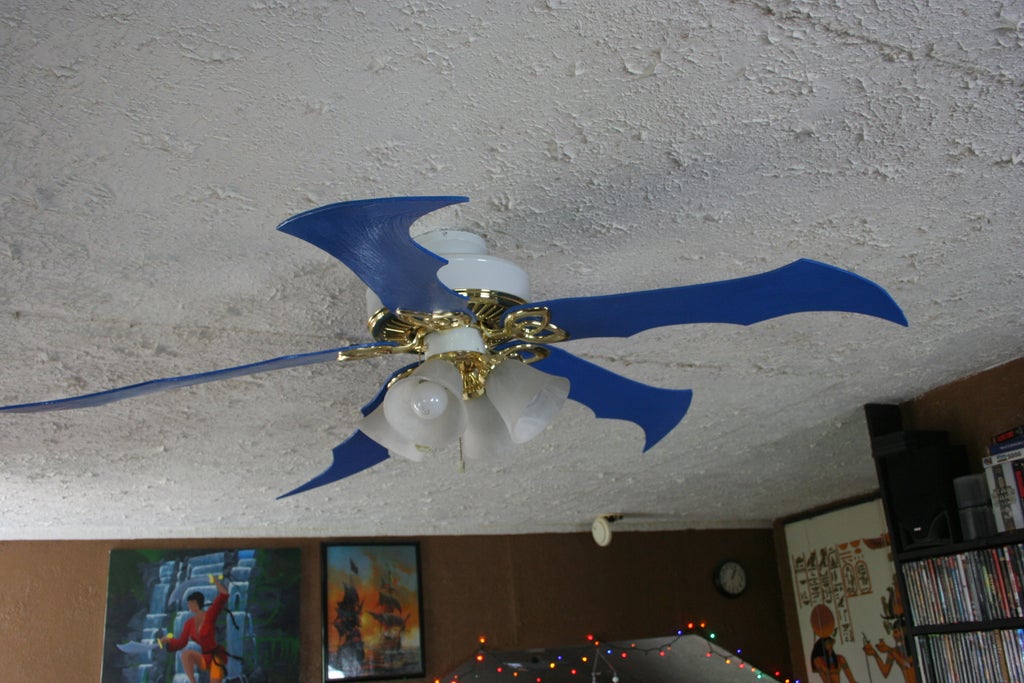 The Bat Fan 9 Steps With Pictures Instructables The Bat Fan 9 Steps With Pictures, Batman Ceiling Fan