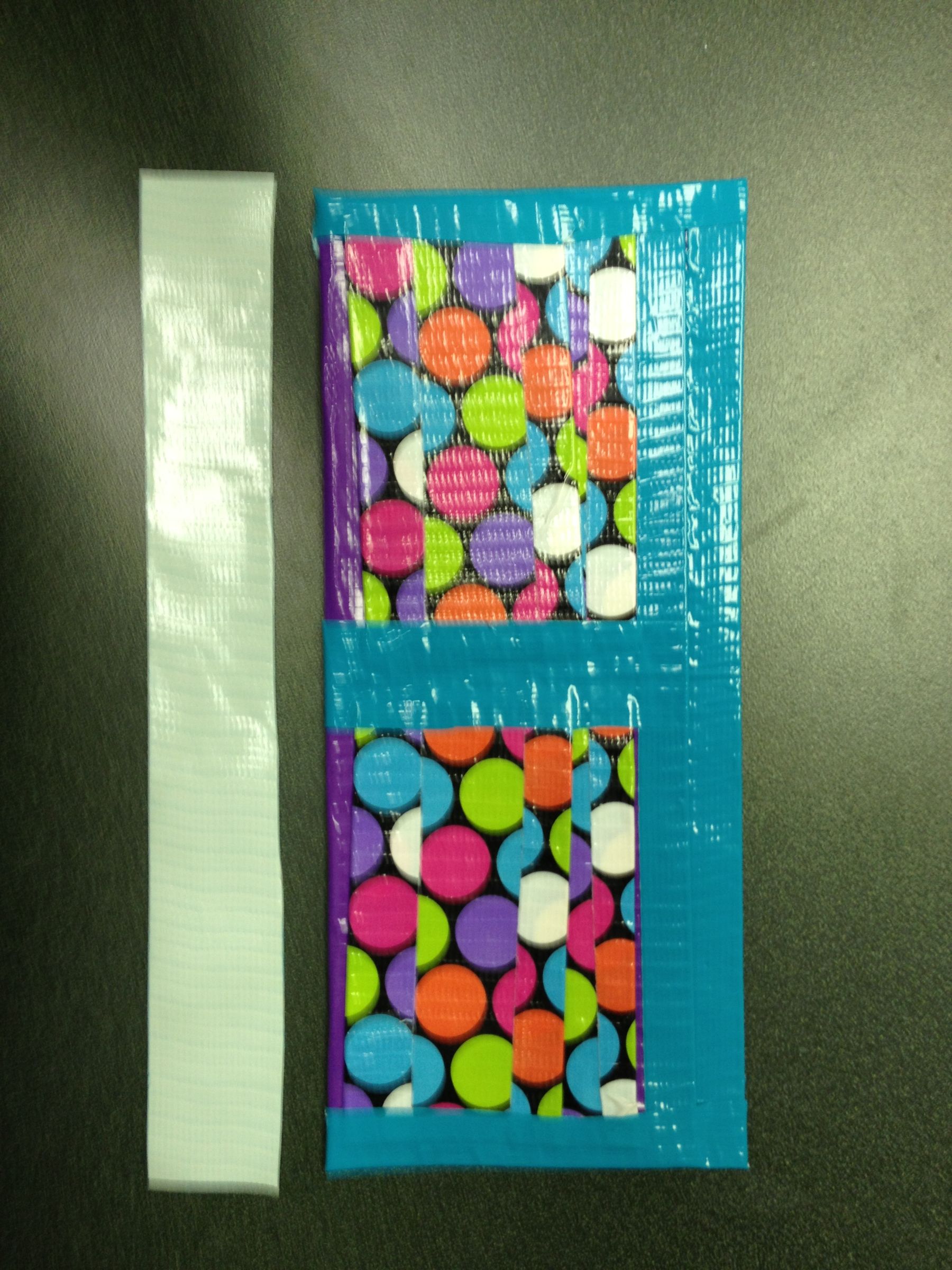 Easy Duct Tape Wallet : 8 Steps - Instructables