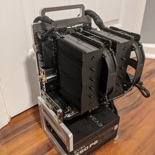 Open Frame Mini Itx Pc 5 Steps With Pictures Instructables Open Frame Mini Itx Pc 5 Steps With Pictures Instructables