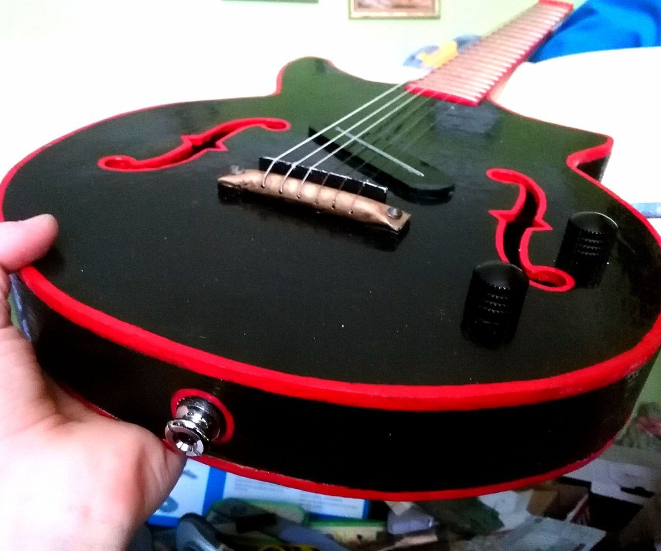 Step-by-step guide for dumpster wood electric guitar (using basic hand tools) DIY Project DIY project
