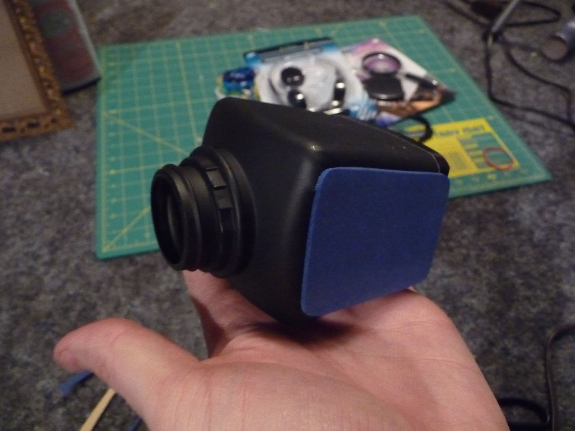 HOMEMADE DSLR VIEWFINDER DIY LCD ZFinder 8 Steps (with Pictures